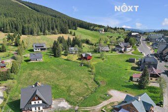 Exclusive offer of an attractive building plot in the mountain resort of Horní Malá Úpa with views over Mount Sněžka