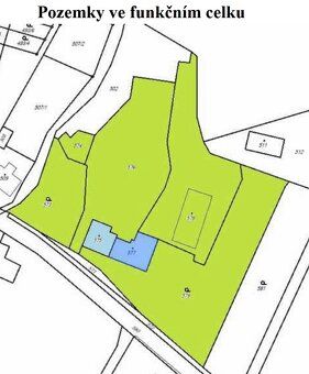 Sell two adjacent family houses in the cultural center of Osoblaha village
