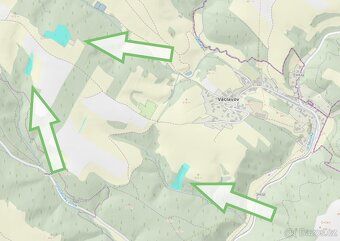 Prodej lesního pozemku – investice i možnost těžby | k.ú. Vá