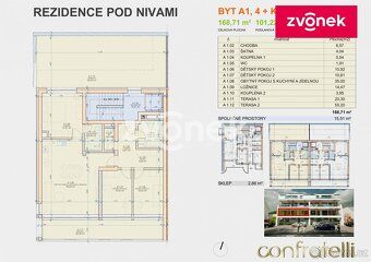 Ev.č. 698846 Nabízíme k prodeji byt 4+kk (A1) v 1. nadzemním