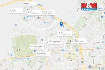 We offer for rent a brick apartment 2+kk with total area of 53 m2