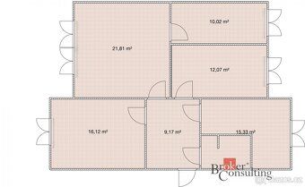 Spacious 4+1 apartment after reconstruction with an elevator and excellent accessibility