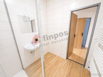 We offer for rent a new 2+kk apartment with total floor area of 