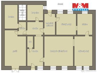 We offer for sale a family house with 4+kk near Pelhřimov city center.