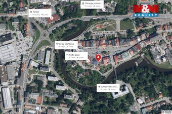 Nabízíme Vám pronájem bytu 1+1 v centru Jaroměře na náměstí 