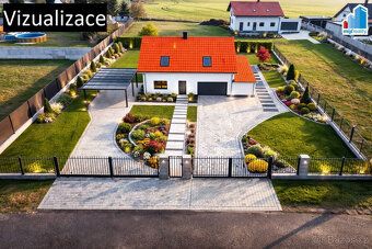 I am offering for sale a building plot in the village of Kamenný Újezd near Nýřany