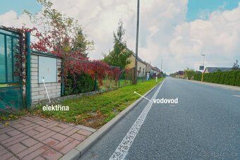 We offer for sale a building plot in the village of Krchleby, district