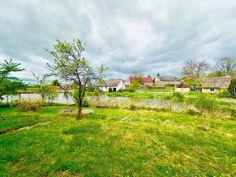 Offers for sale cottage in beautiful location by pond in village N