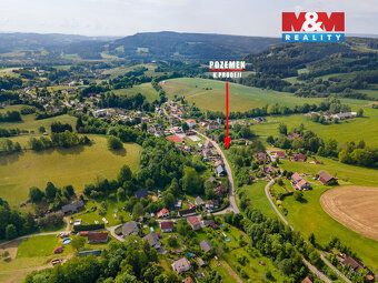 We offer land for living in Hnátnice of total size 60