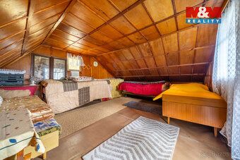 We offer for sale a cozy cottage with an area of 3+1 room(s) and usable space of 56 sqm…