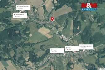 I offer for sale plot of land No. 602/6 designated for construction in the village of Kat