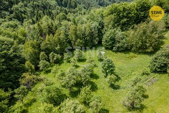 For sale: Plot of land numbered in the village of Bystřice – Paseky, overlooking the Beskids mountains
