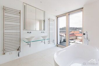 Sale of new luxury apartment with unique views over the Vltava River