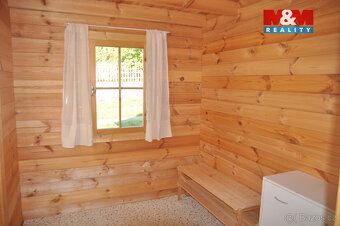 We offer for sale a cozy, newly built wooden cottage of