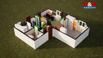 We offer for sale a cozy 2+1 apartment that is standalone in brick construction.
