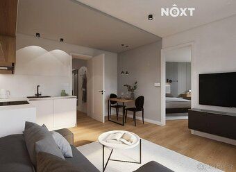 Investment hit in Strašnice: Apartment 1+KK at Rezidence Gutovka
