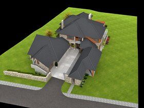For sale construction land for larger villa family house or even two bigger houses .