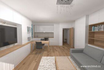 Pronájem bytu 1+kk, 36 m² – NOVOSTAVBA, Hranice, ul. Jiřího 