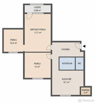 I am selling a 3BR apartment with balcony in cooperative ownership located in a quiet area of…