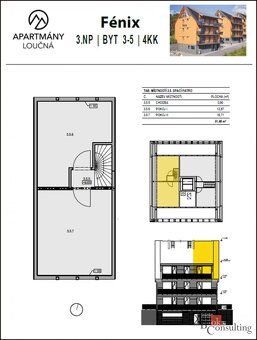 Prodej, byty/4+kk, 79 m2, Loučná E54, 43191 Loučná pod Klíno