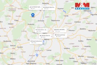 Nabízíme k prodeji bývalou stodolu v obci Řakom v dojezdové 