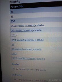 parcelní číslo 24, 25/1, 22, 25/2, katastrální území Markvar