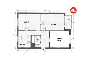 Ev.č. 01792 Nabízíme k prodeji velmi dobře dispozičně řešený