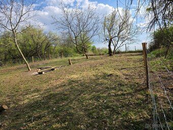 Prodám slunnou zahradu o výměře 408 m² v obci Újezdec u Osvě