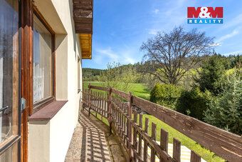 A two-story house with garden for sale. A stone construction, partially built of granite…