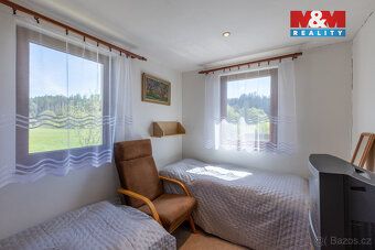 A two-story house with garden for sale. A stone construction, partially built of granite…