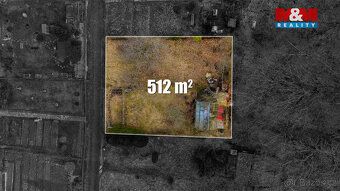 Nabízíme k prodeji zahradu o výměře 512 m² v klidné části ob
