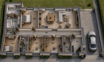 Nabízíme k prodeji pozemek o celkové výměře 1917 m² v atrakt