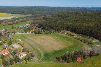 For Sale: Building plot for investment opportunity - Unique 15,695 sqm land on the edge of forest in Třemošná.
