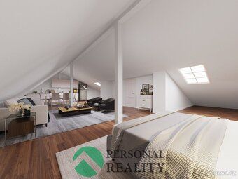 Ref. No. 02911 We offer for long-term rent new attic apartment 1+kk of area 46 sqm in the…