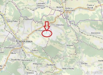 Nabízím k prodeji lesní pozemek v k.ú. Vrchovina Jedná se o: