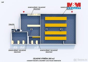 Nabízíme k pronájmu skladovací a kancelářské prostory v loka