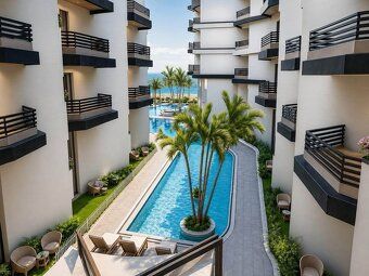 Nabízím prodej studia o velikosti 52 m2, v resortu Ibiza Bay