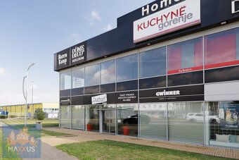 We offer for rent attractive commercial spaces /showroom of