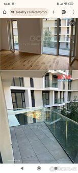 Rent beautiful sunny apartment on the edge of Vinohrady and Strašnice in new emerging district Hagibor-Gamma.