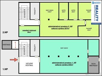 Ref. No. 952 Liov offices For rent modern administrative premises in a masonry building that…
