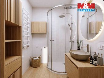 For sale spacious 3BR apartment of usable area 69 sqm in quiet part of Prague 5