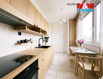 For sale spacious 3BR apartment of usable area 69 sqm in quiet part of Prague 5