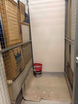 Storage unit for rent in a modern residential building. The 