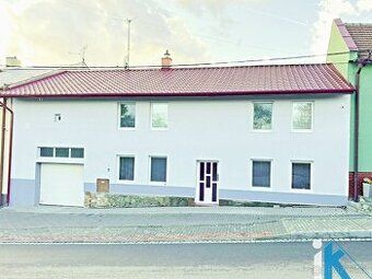 In the village of Hruška, district Prostějov I offer a spacious family house