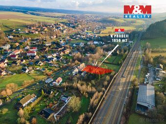Nabízíme k prodeji pozemek určený k výstavbě o rozloze 1850 