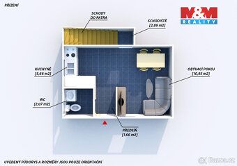 Nabízíme k prodeji rekreační chatu o užitné ploše 58 m² na v