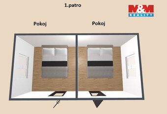 K prodeji útulná dřevěná chata na krásné polosamotě v katast