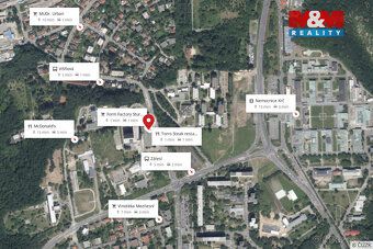Pronájem bytu 1+kk 28 m2 s vestavěným patrem na spaní (cca 9