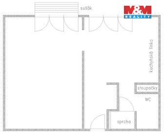 Nabízíme dlouhodobý pronájem bytu 1+1 o velikosti 36m2 po re