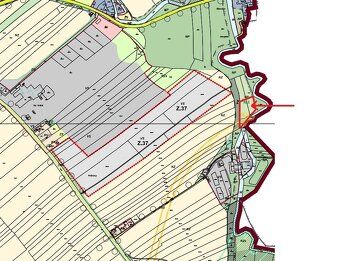 Nabízím pozemek o celkové výměře 3974 m2 (trvalý travní poro